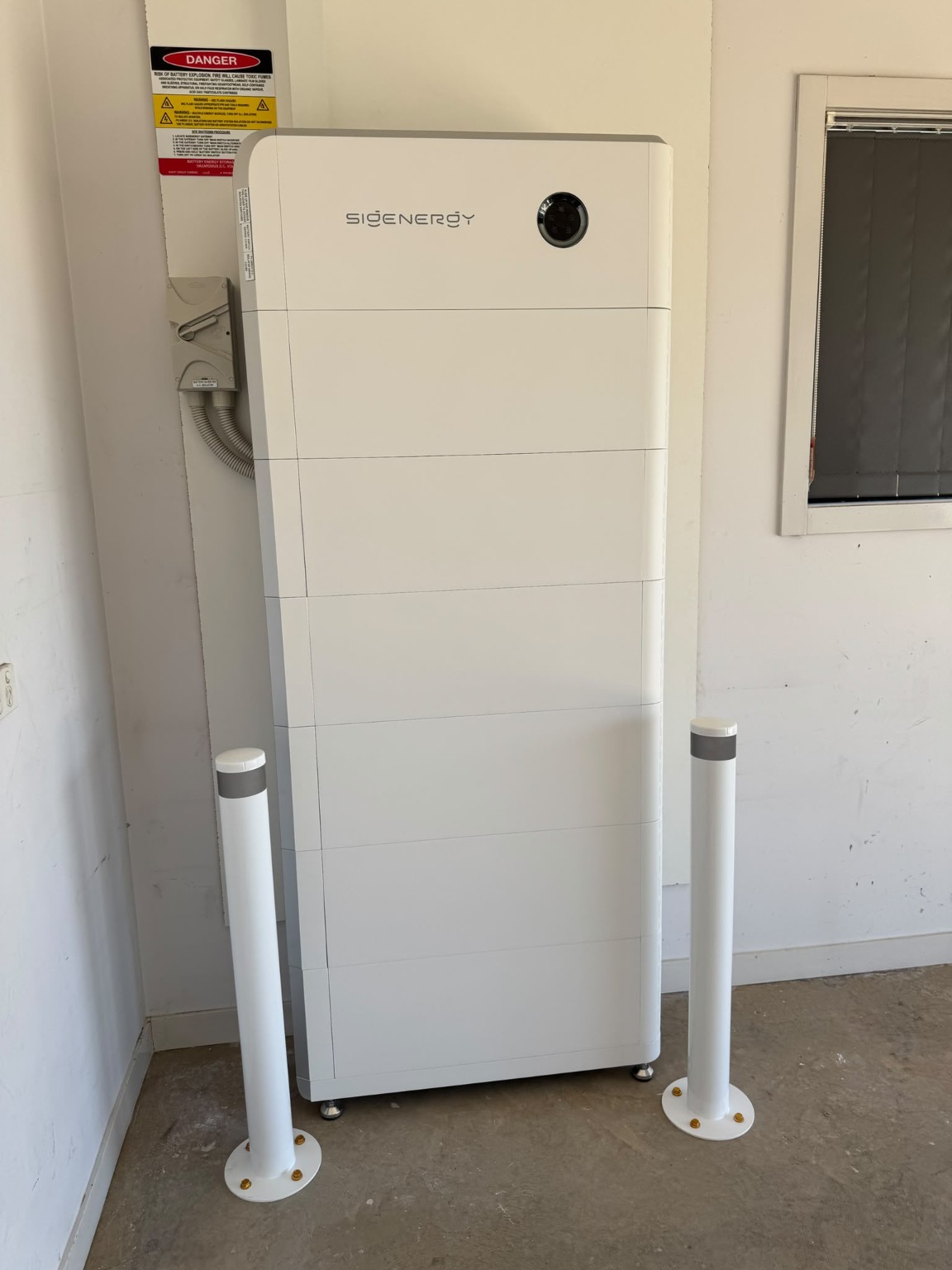 Sigenergy battery system installed by Swebs Electrical